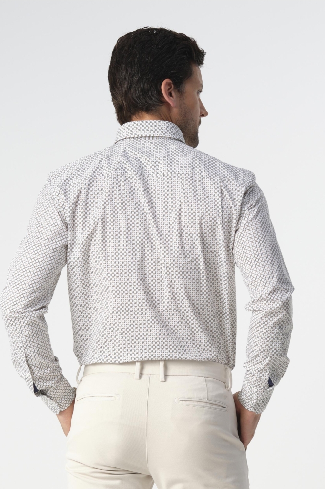 RANGER OVERHEMD 099198 002 1006 WIT DESSIN